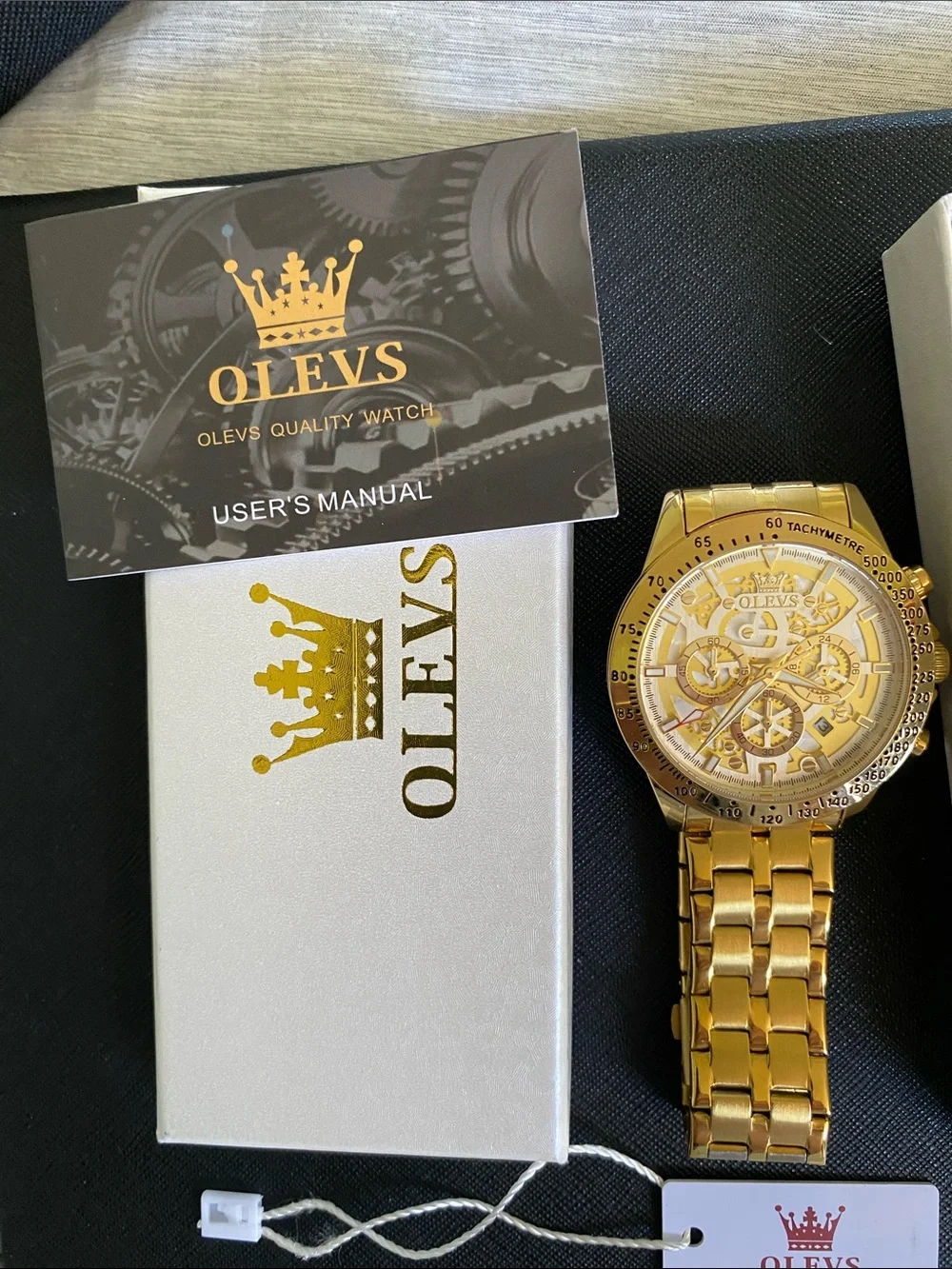 Olevs men’s Gold Watch G9913H